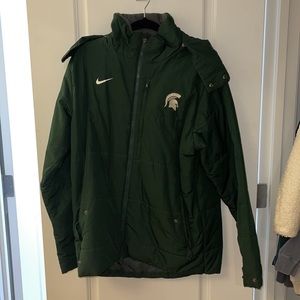 MICHIGAN STATE PUFFER COAT